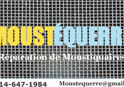 RÉPARATION DE MOUSTIQUAIRES À DOMICILE