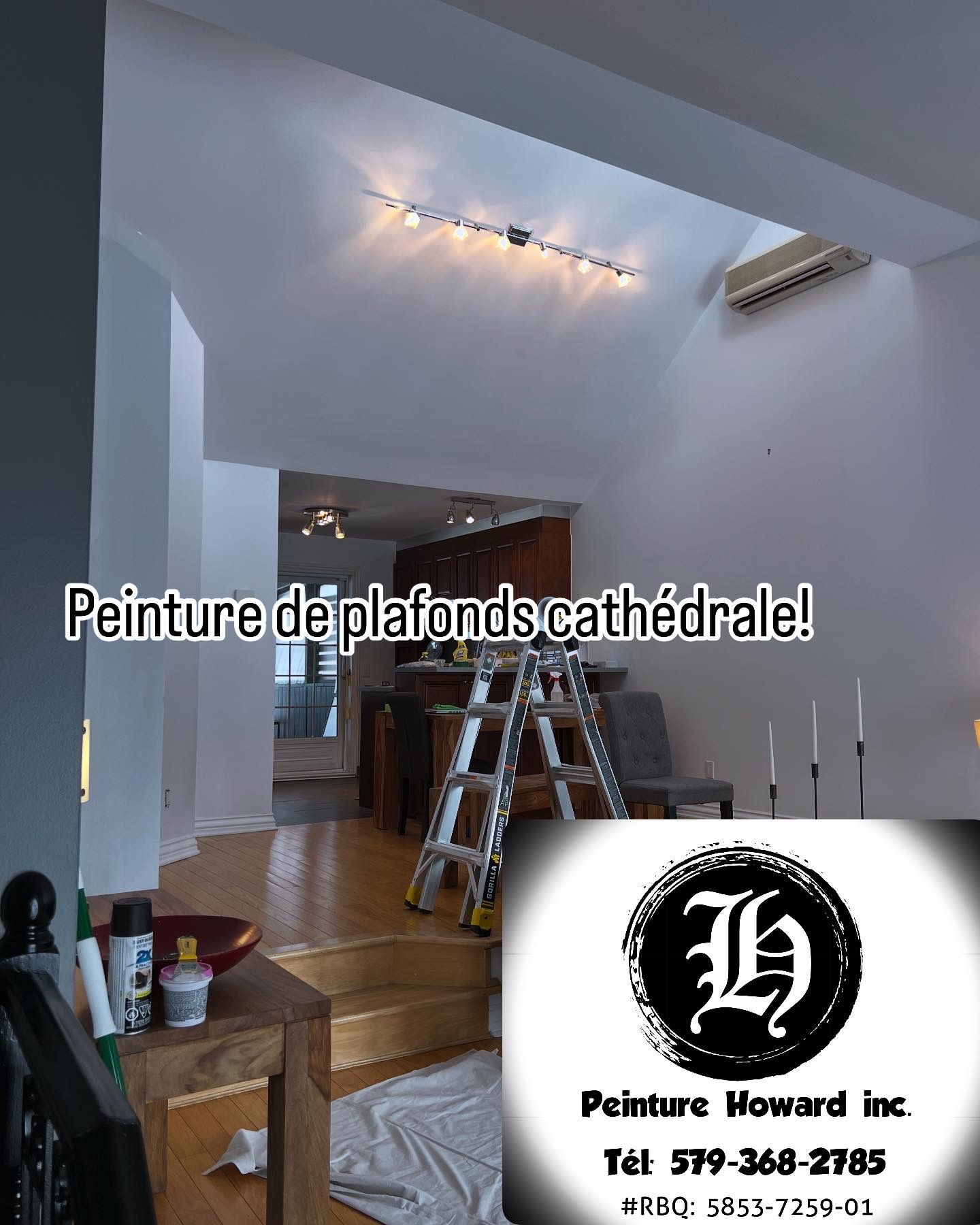 Peinture intérieur, extérieur, tirage de joints / réparations et installation de tapisseries / vinyle muraux