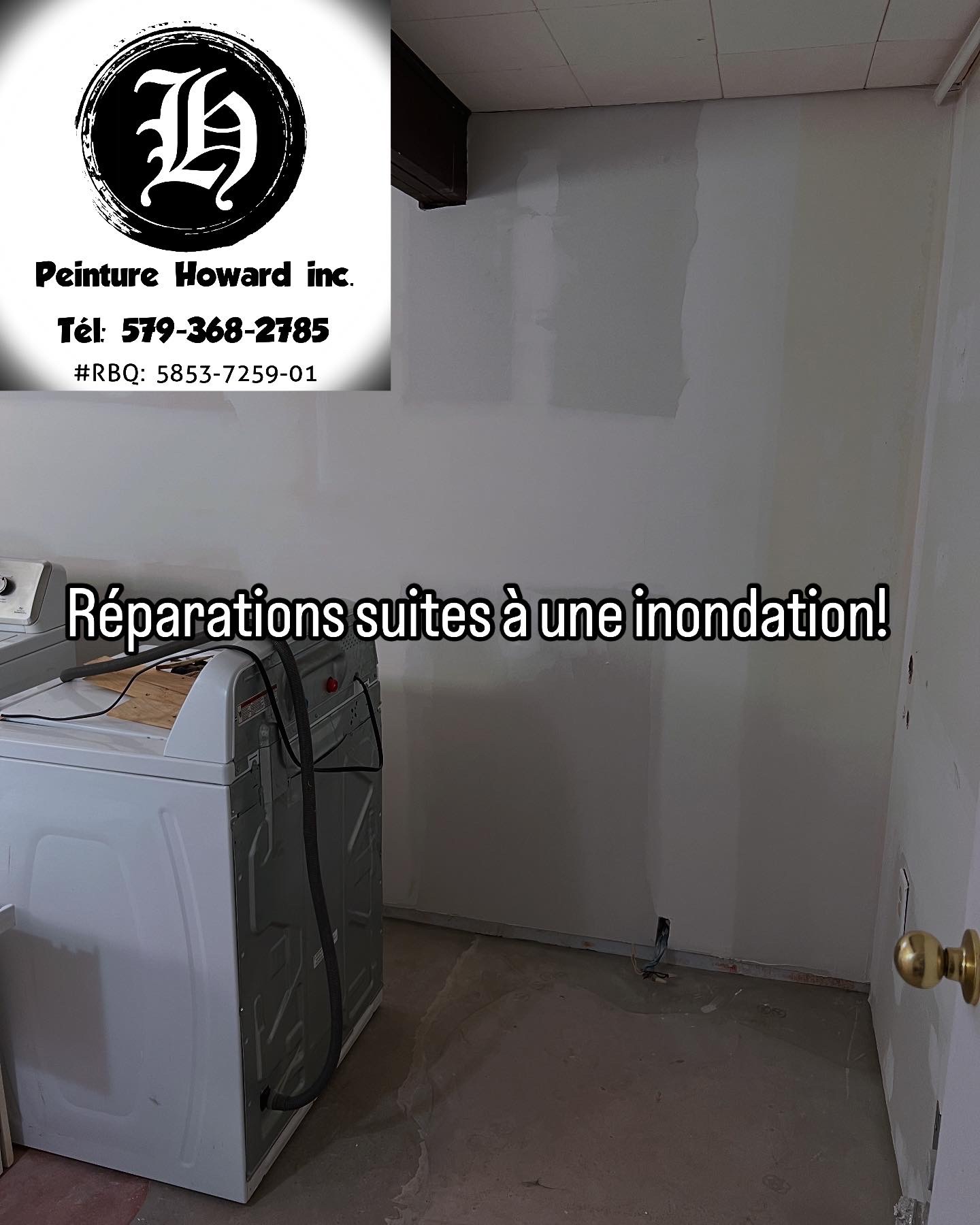 Peinture intérieur, extérieur, tirage de joints / réparations et installation de tapisseries / vinyle muraux