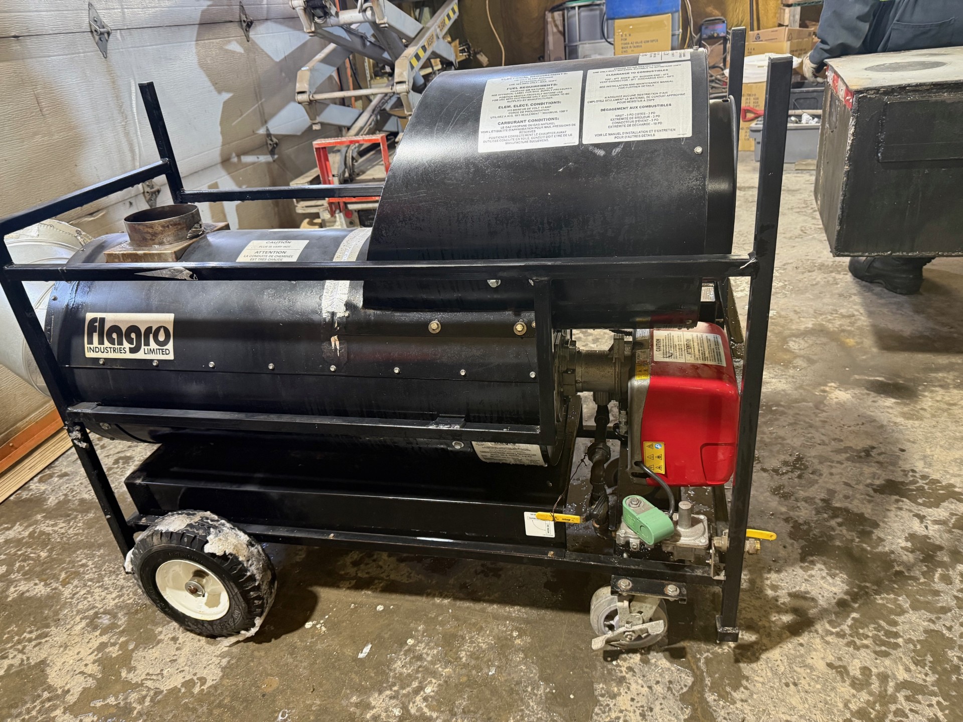 Chaufferettes de construction Heater Flagro 400K