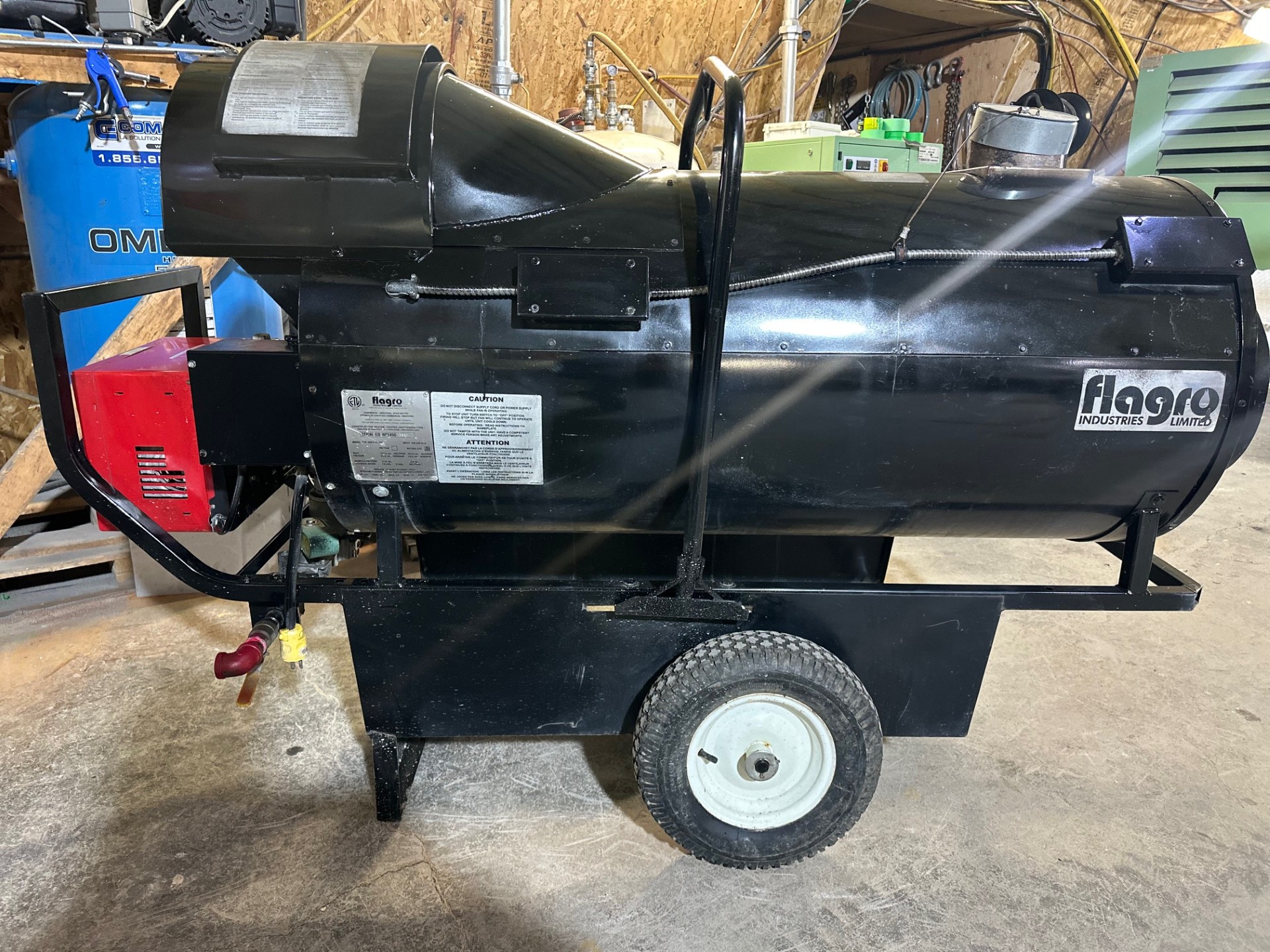 Chaufferettes de construction Heater Flagro 400K