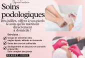 Soins des pieds à domicile