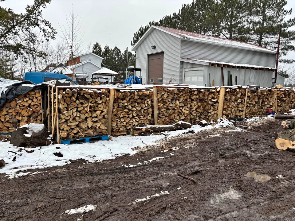 Bois de chauffage dur et sec