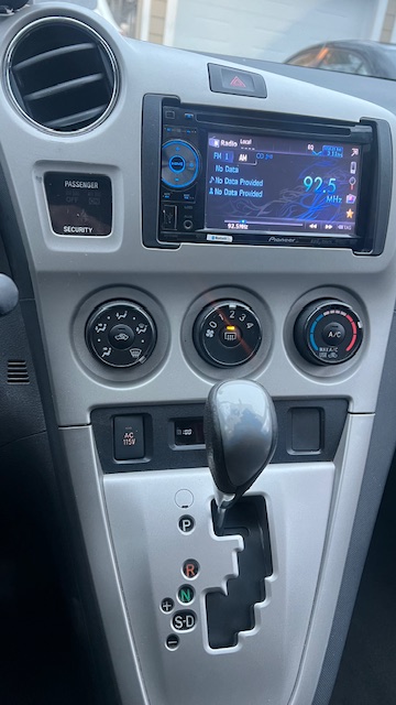 TOYOTA MATRIX XRS 2009