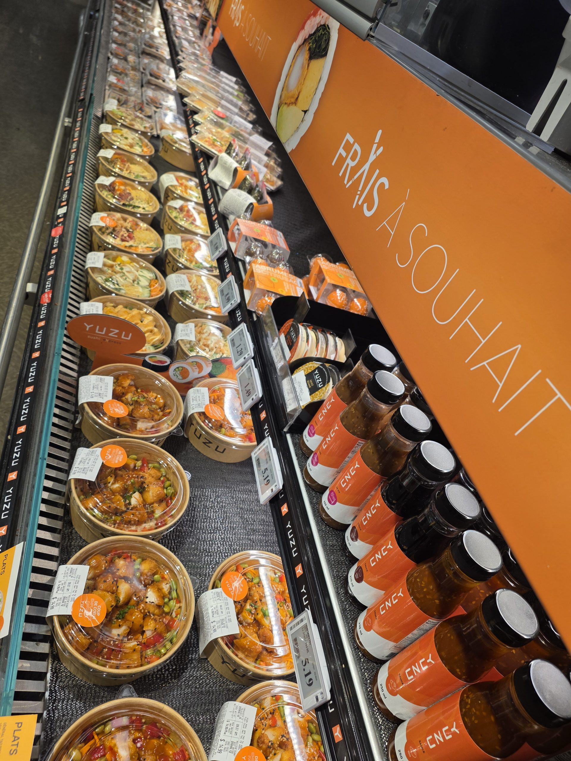 Assistant gérant – comptoir à sushis