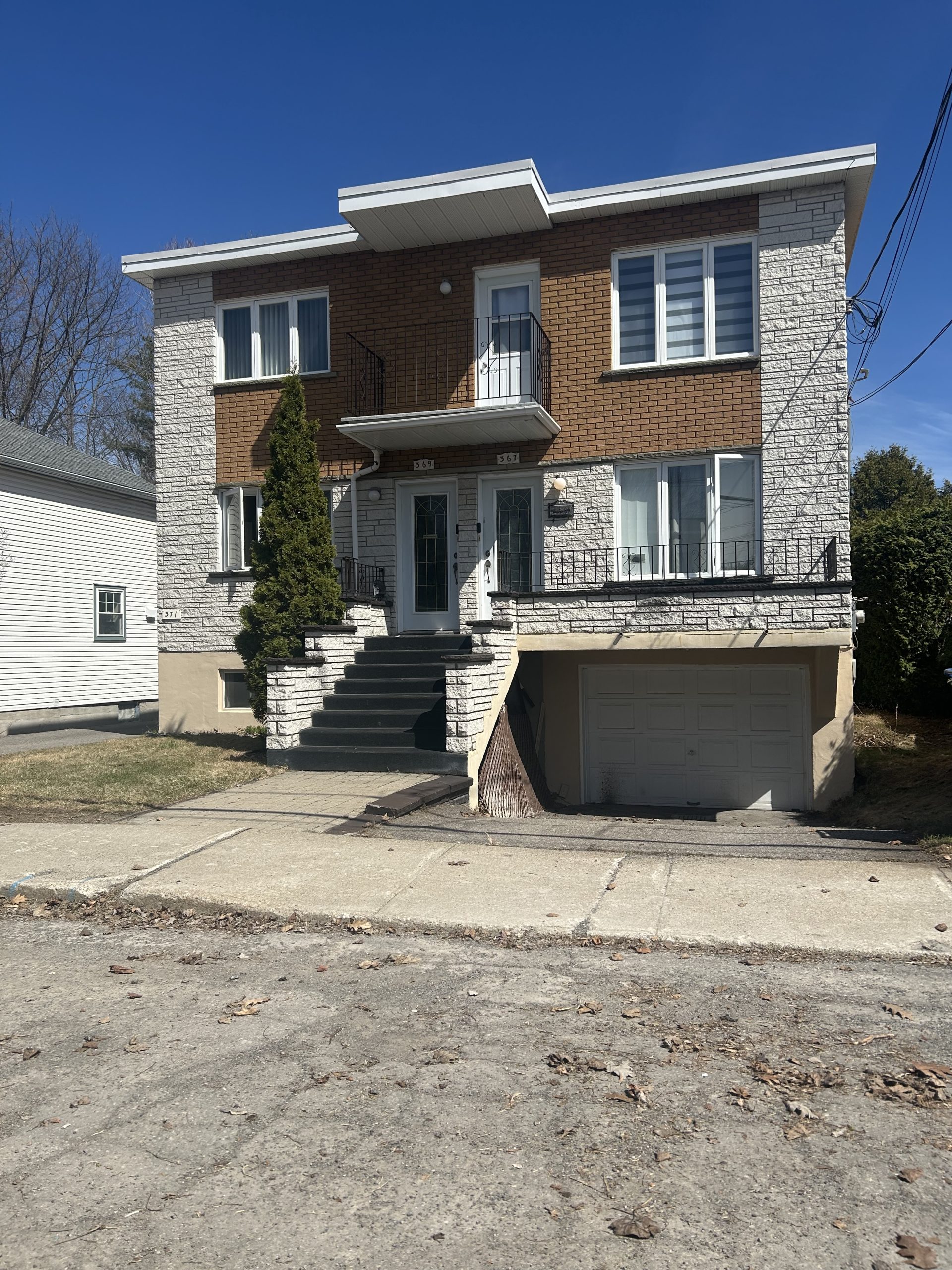 4 1/2 avec garage, st-jerome