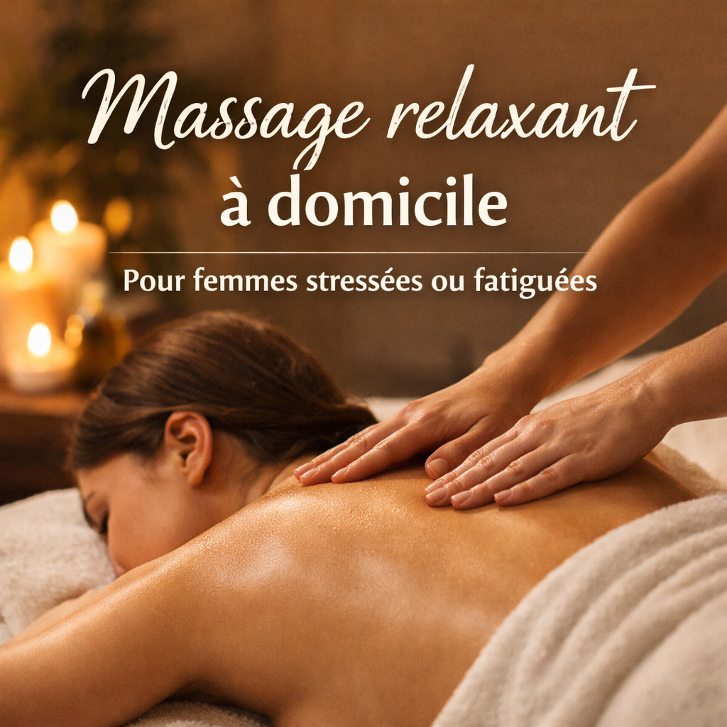 Soins esthétiques et massages à domicile
